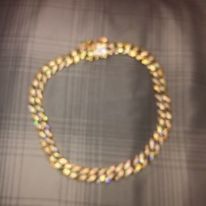 18 inch gold iced cuban link
